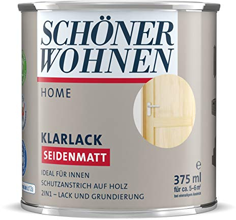 Schöner Wohnen DurAcryl Klarlack Seidenmatt 375 ml