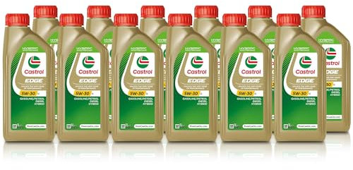12x 1 L = 12 Liter Castrol Edge Fluid Titanium 5W-30 LL Motoröl