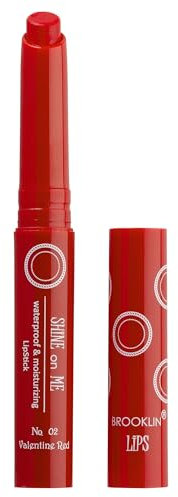 Impala - Brooklyn Shine On Me Lippenstift Valentinstag Rot Nº 02 | Glänzender Lippenstift | Lippenstift mit glatter Textur | Feuchtigkeitsspendender langanhaltender Lippenstift