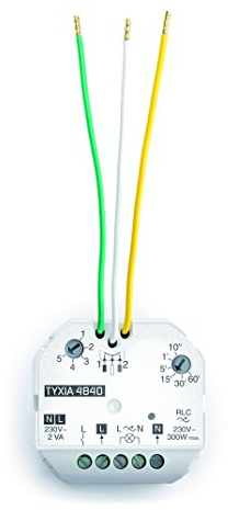 Delta Dore - Tyxia 4840 Récepteur variateur éclairage avec minuterie - 6351115 Blanc