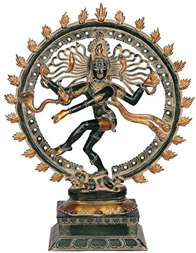 Exotic India Shiva als Nataraja – Messing Statue