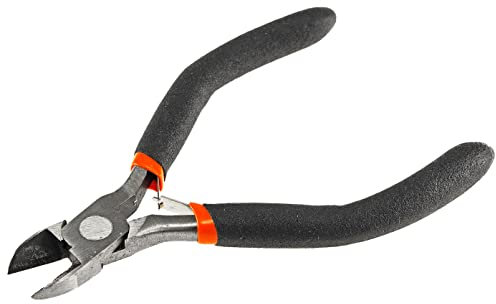 Pince coupante d’électricien avec ressort et poignée isolante 110 mm