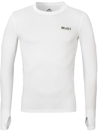 Select Kompressions-Shirt Langarm Weiss, M Unisex