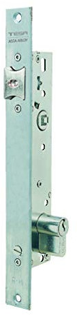 Tesa Assa Abloy 4219203AI Cerradura Monopunto De Palanca Basculante Para Perfiles metálicos Inoxidable Entrada 20 mm 2219