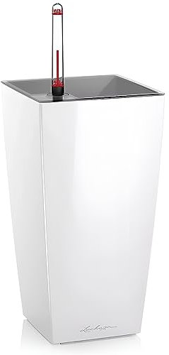 LECHUZA MINI-CUBI weiß hochglanz 18120