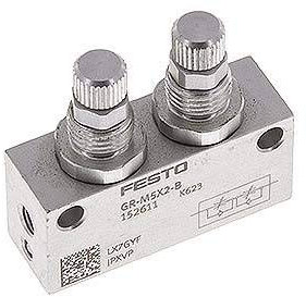 GR-M5X2-B (152611) Drossel-Rückschlagventil Ventilfunktion:Drossel-Rückschlagfunktion Nennweite:2mm