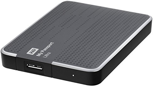 Western Digital 2TB My Passport Ultra USB 3.0 - Disco Duro Externo (2000 GB, 2.5, 3.0 (3.1 Gen 1), Titanio)