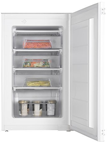 Amica EGS 16163 A+ / 87.5 cm Höhe / 190 kWh/Jahr / 85 L Gefrierteil / 4 Gefrierschrank/Wechselbarer Türanschlag/weiß