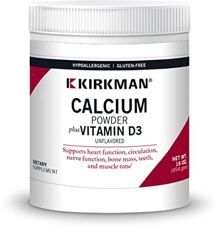 Calcium w/Vitamin D Powder (Unflavored) 16 oz