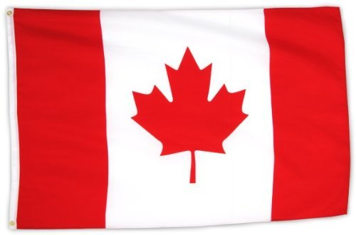 flags4you Fahne - Bandiera del Canada, 90 x 150 cm