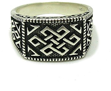 Sterling silber Herren Ring 925 Empress Größe 52-74