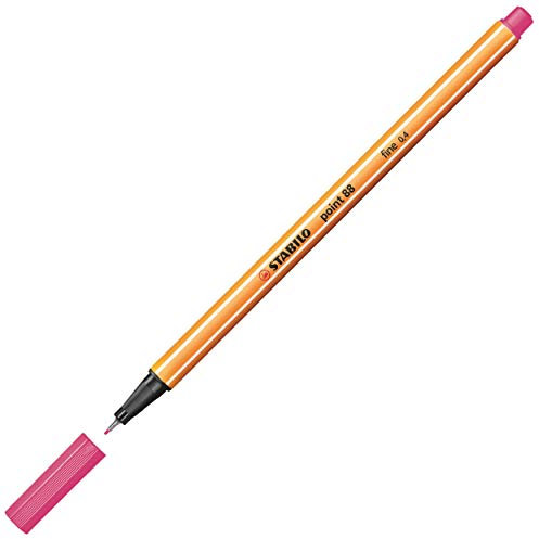 STABILO Fineliner point 88, Strichstärke: 0,4 mm, neonpink VE=5