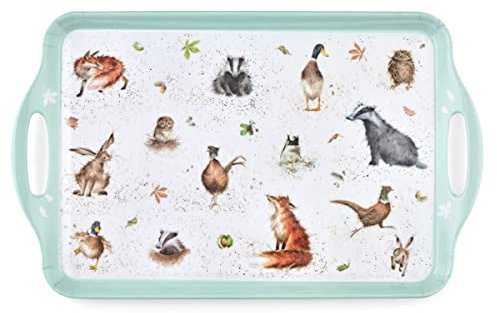 Pimpernel - Wrendale Designs Collection Large Handled Tray - 18.9 x 11.6