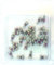 NC-17 Pedal Pins 32 Stück M4x 8mm Silber