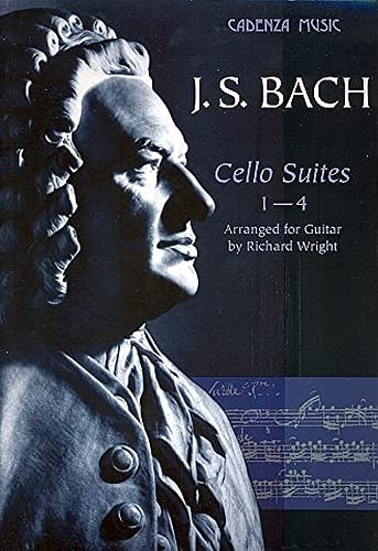 J.S. Bach: Cello Suites 1-4 (gitarr) klassiska gitarrplektrum