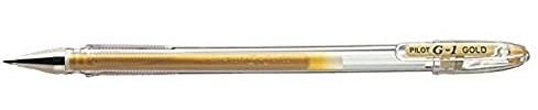 Pilot G1 Gelschreiber 0,7 mm F 12 Stück golden