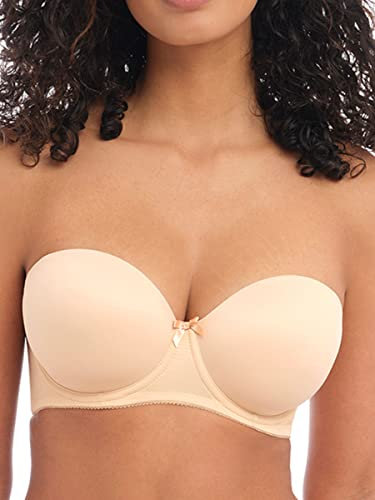 Freya Deco Strapless Moulded Bra Nude Beige 34GG