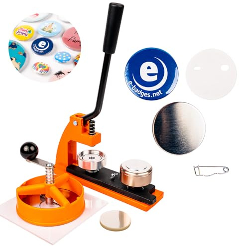 Enterprise Products - Machine à badges macarons Micro - cutter circulaire - matrices interchangeables - pour 100 pièces - 38mm