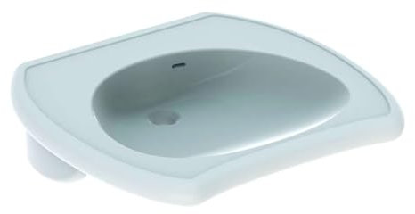 Geberit Waschtisch Vitalis 65x60cm, w, o. Hahnl., o. ÜL, barrieref.