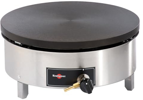 Krampouz Crêpière Fonte 40cm 6000W Inox Gaz Butane Propane - CGBIM4AA