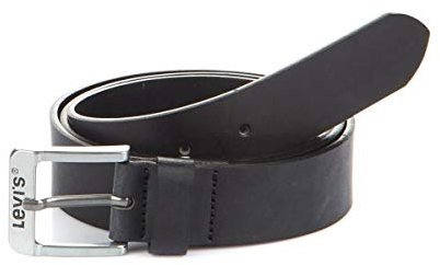 Levi's Unisex Free Gürtel, Schwarz (Black), 90 cm (Herstellergröße: 90)