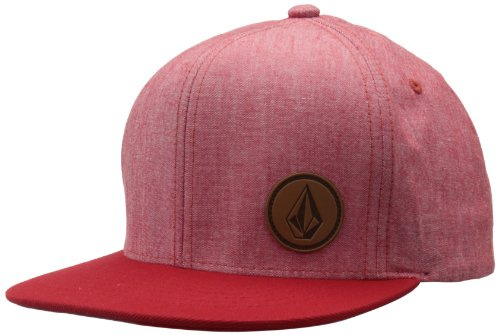Volcom Herren Cap Upper Corner Stone Hat, Rad Red, One Size, D5511408RAD