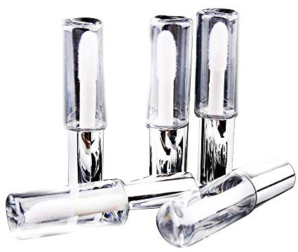 Yosoo 45 Stück leere Flaschen, transparent, 1,2 ml, Kunststoff, Flasche, Behälter, Make-up, Parfüm, für Reisen, Arbeit