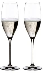 Riedel Vinum Cuvée Prestige Copa de Vino, Cristal, Multicolor, 14.7x7.4x22.7 cm, 2 Unidades