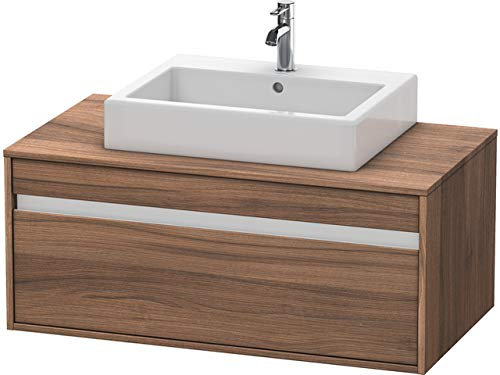 Duravit KT669507979 Waschtisch für Waschtisch, 1000 x 550 cm, Nussbaum, natur