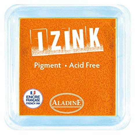 Aladine 19437 IZINK Pigment L Light ORANGE, Hellorange