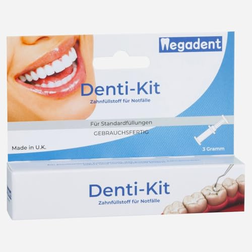 Dr. Denti-Kit - Zahnfüllung für ausgefallene Plomben, Orange, 3 g (1er Pack)