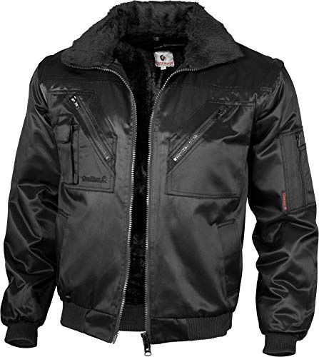 Qualitex wasserabweisende Pilotenjacke 8300/8 XL,Schwarz