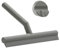 Zone Denmark Duschabzieher/Bad- und Duschwischer mit Halter, Silikon und Kunststoff, 21 x 17 cm, grau