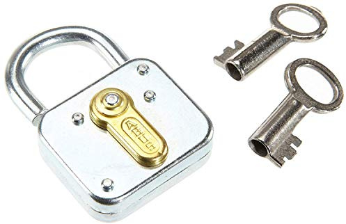 ABUS 1744 Vorhangschloss SB 235Z/40 mm Größe: 40 mm SB-Verpackt | Stahlbügel korrosionsgeschützt, vermessingte Schlüssellochabdeckung, zur Sicherung von Gütern mit geringem Diebstahlrisiko
