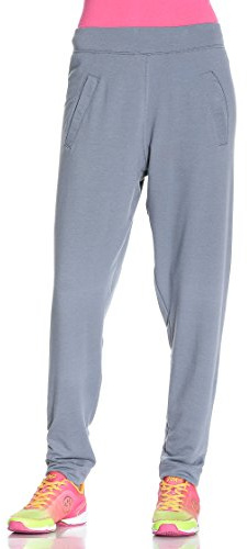 Zumba Fitness Hose Sweatpants - Pantalones de fitness, color gris, talla S