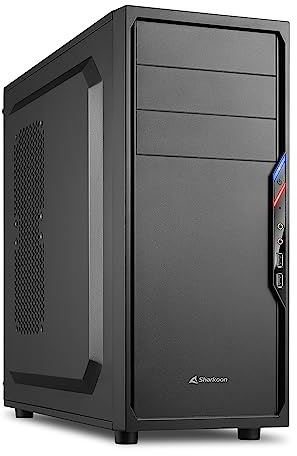 Sharkoon VS4-S PC-Gehäuse (2x USB 2.0, ATX) schwarz