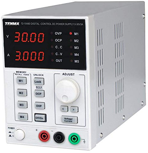 TENMA Single Output DC Bench Power Supply 0-30V / 0-3A