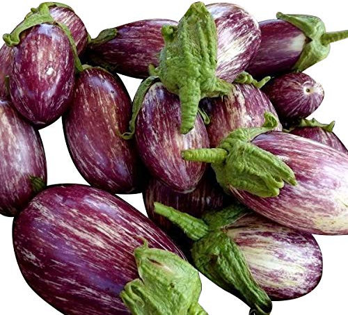 Aubergine (Violett-Gestreift) 10 Samen