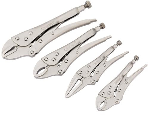 Draper 35373 Self Grip Plier Set, 4 Pieces , Blue