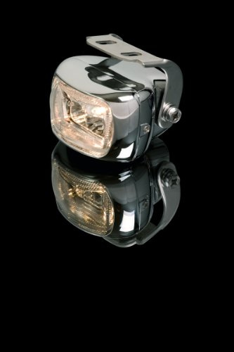 SHIN YO 222-226 Nebelscheinwerfer H3 55W Chrom Alu, mit Halter, Glas klar | Verchromtes Aluminium-Gehäuse, transparentes Glas; Maße B × H × T 78 × 52 × 78 mm, H3 55W, Artikel 222-226, mit Halter