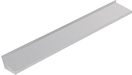EDLP Vogue Wall Shelf with Brackets St/St - 1800x300mm 71x12 | Heavy-duty brackets offer reliable wall support to maximise kitchen storage space in busy commercial venues.