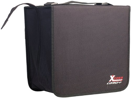 Xcase CD Koffer: CD/DVD/BD-Tasche für 504 CD/DVD/BDs (DVD Aufbewahrung, CD Aufbewahrung Mappe, Box)