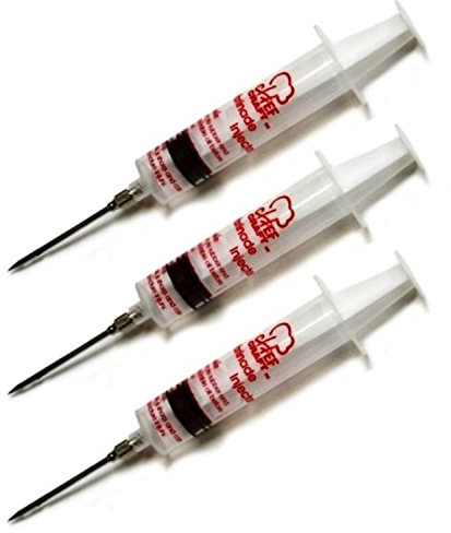 Meat Marinade Seasoning Flavor Injector, 1-ounce (Pack of 3)