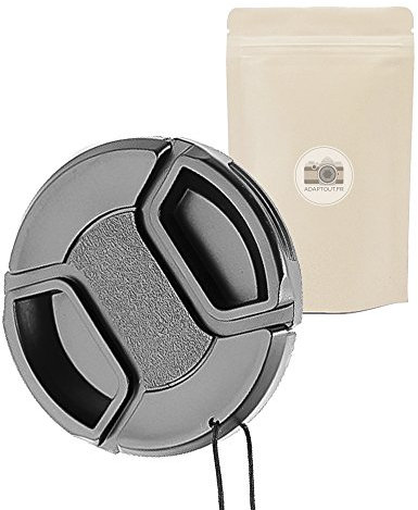 52MM Bouchon Capuchon Cache D'OBJECTIF DE QUALITÉ avec Clip de Fermeture Avant pour Objectif DE DIAMETRE 52 MM Compatible Appareil Photo Toutes Marques