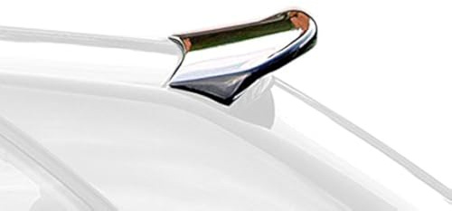 AUTO-STYLE Spoiler da tetto compatibile con Audi A3 8P 3 porte 2003-2012, nero