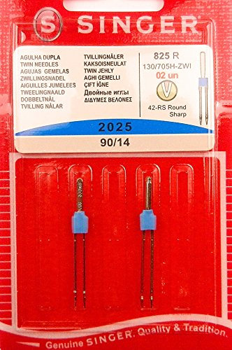 Singer 2 Original Universal Zwillingsnadeln Nähmaschine Nadeln 2025 Stärke 90/14