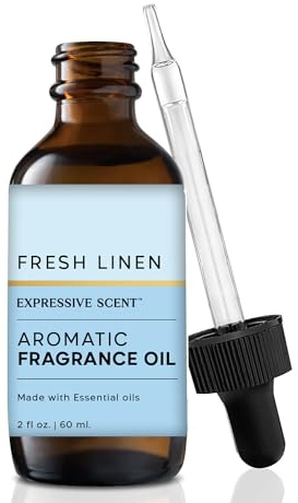 1 Pack Fresh Linen 2oz Scented Home Fragrance Essential Oil by Expressive Scent