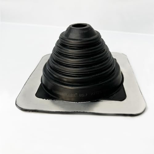 Rohrmanschette MASTER FLASH® STANDARD Nr. 2 - EPDM-Gummieinfassung für Metalldächer 15-101 mm - Robuster Schutz, einfache Installation