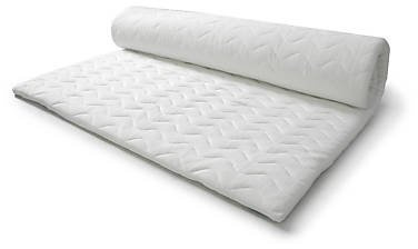 pour Vous - Topper Visco 100 x 200 cm. Noyau Support viscoélastique 7 cm. + Housse matelassée (100)