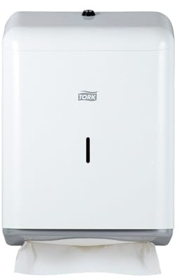 Tork Z-vouw/C-vouw Handdoek Dispenser Metaal Wit H3